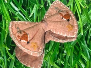 Fox hair clip (small)