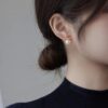 Alloy Imitation Pearl Earrings1 Alloy Imitation Pearl Earrings