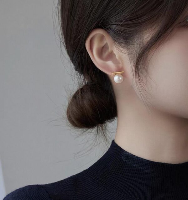 Alloy Imitation Pearl Earrings1 Alloy Imitation Pearl Earrings