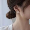 Alloy Imitation Pearl Earrings2 Alloy Imitation Pearl Earrings
