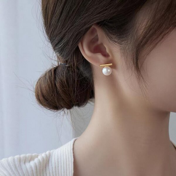 Alloy Imitation Pearl Earrings2 Alloy Imitation Pearl Earrings
