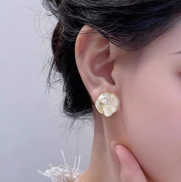 Camellia Earrings2 Camellia Earrings