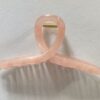 Candy color acrylic hair claw clip (Pink)