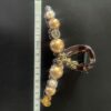 Elegant Beaded Hair Claw Clip Measurement Elegant Beaded Hair Claw Clip