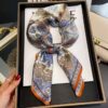 Fashion Orange Vintage Pattern Square Scarf