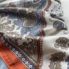 Fashion Orange Vintage Pattern Square Scarf