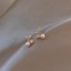 Micro Cubic Zirconia Cherry Earrings