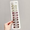 Milk Coffee Color Kids Hair Clips – Rectangle Shape (Set of 10) Milk Coffee Color Kids Hair Clips – Rectangle Shape (Set of 10)