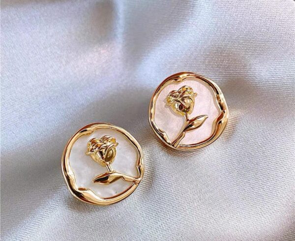 Rose Earrings