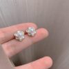 Camellia Pearl Vintage Earrings1 Camellia Pearl Vintage Earrings